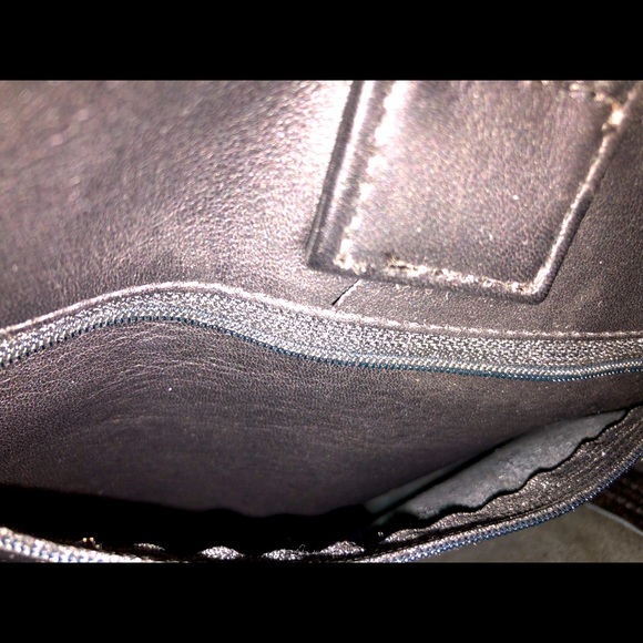 COACH Black Double Strap Shoulder Bag - Picture 3 of 11